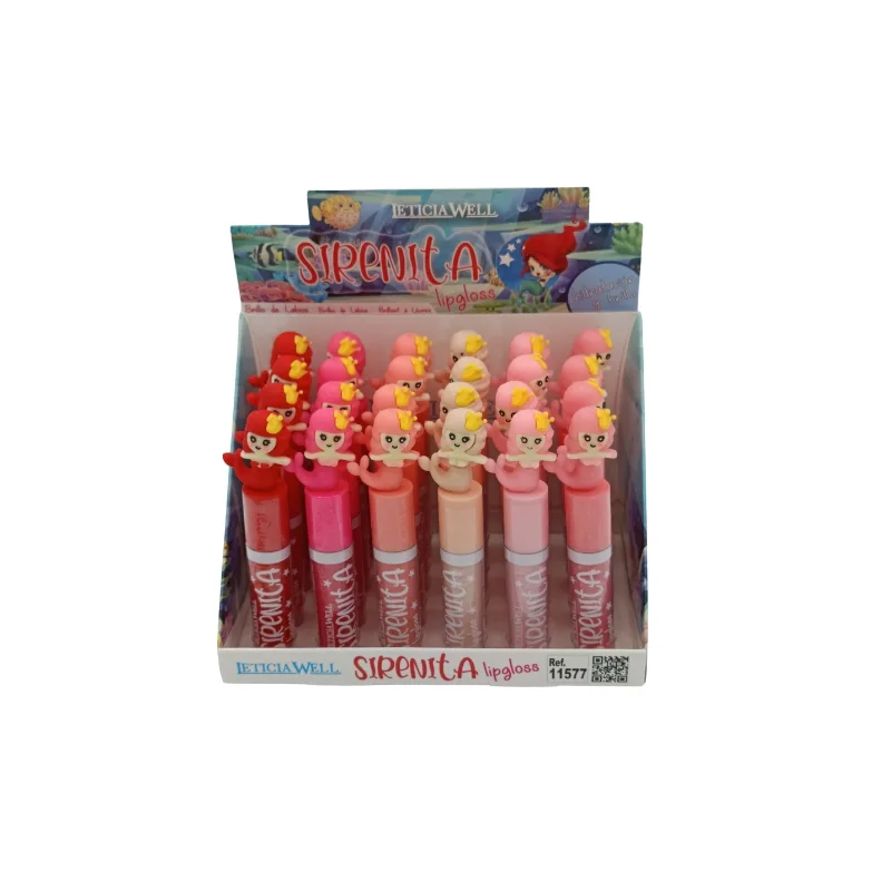 Brillo labial sirenita Leticiawell