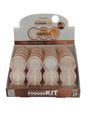 Paleta iluminadora powder kit highlighting DDonna