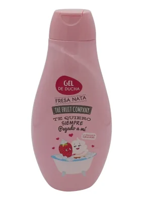 Gel de Ducha Fresa Nata 600ml The Fruit Company