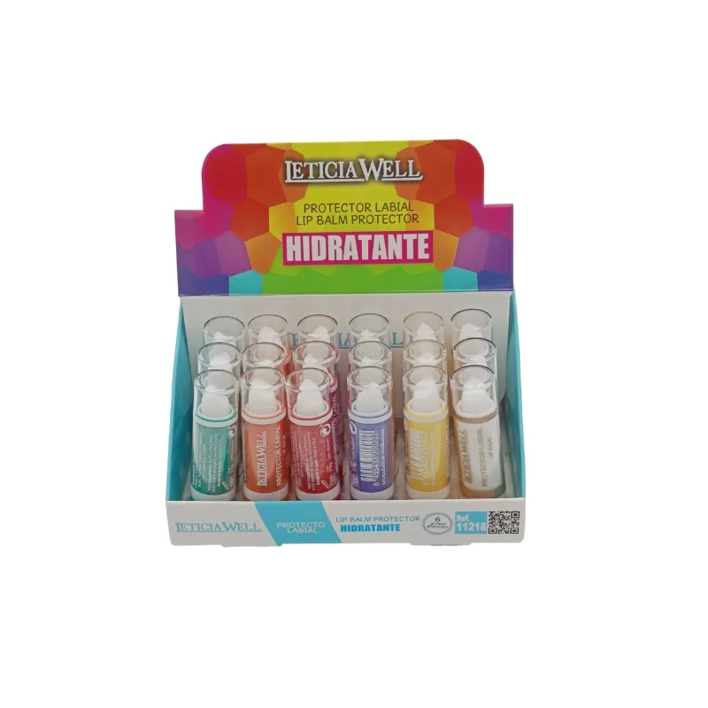 Protector labial hidratante 6 aromas Leticiawell