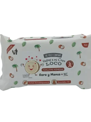 Toallitas Húmedas Coco The Fruit Company
