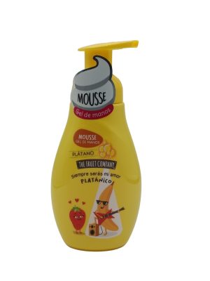 Gel Mousse Manos Plátano 250ml The Fruit Company