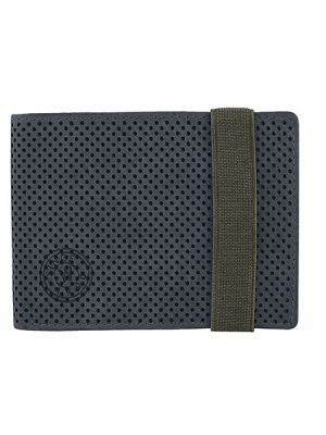 Cartera apaisada con cierre elástico