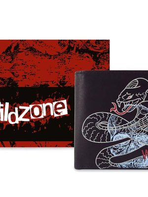 Billetero piel juvenil WILDZONE “Colección Bombay”Serpiente