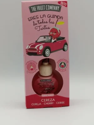 Ambientador de coche cereza 5ml-the fruit company