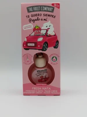 Ambientador de coche fresa-nata 5ml-the fruit company